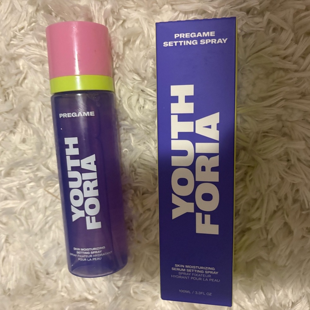 Youth Foria Pregame Setting Spray - Purple